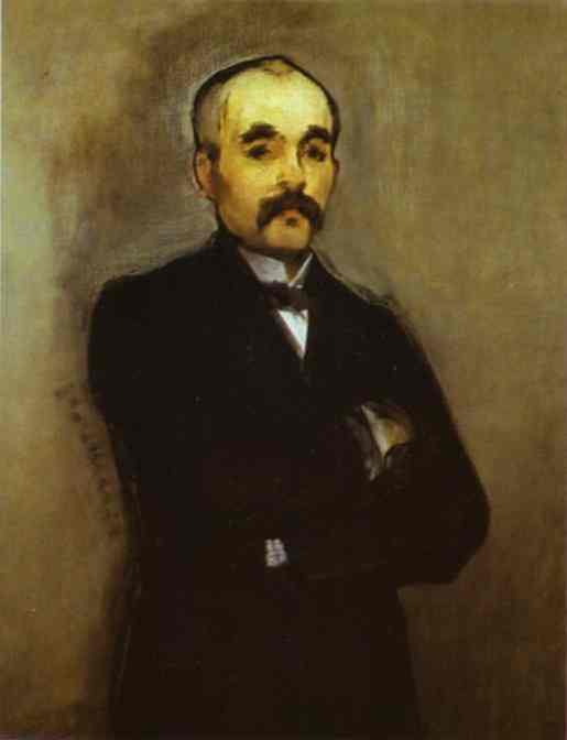 Georges Clemenceau - par douard Manet
